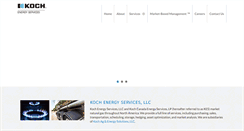 Desktop Screenshot of kochenergyservices.com